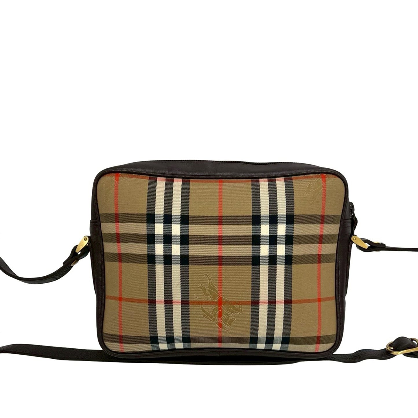 Burberry Haymarket Check Canvas Crossbody