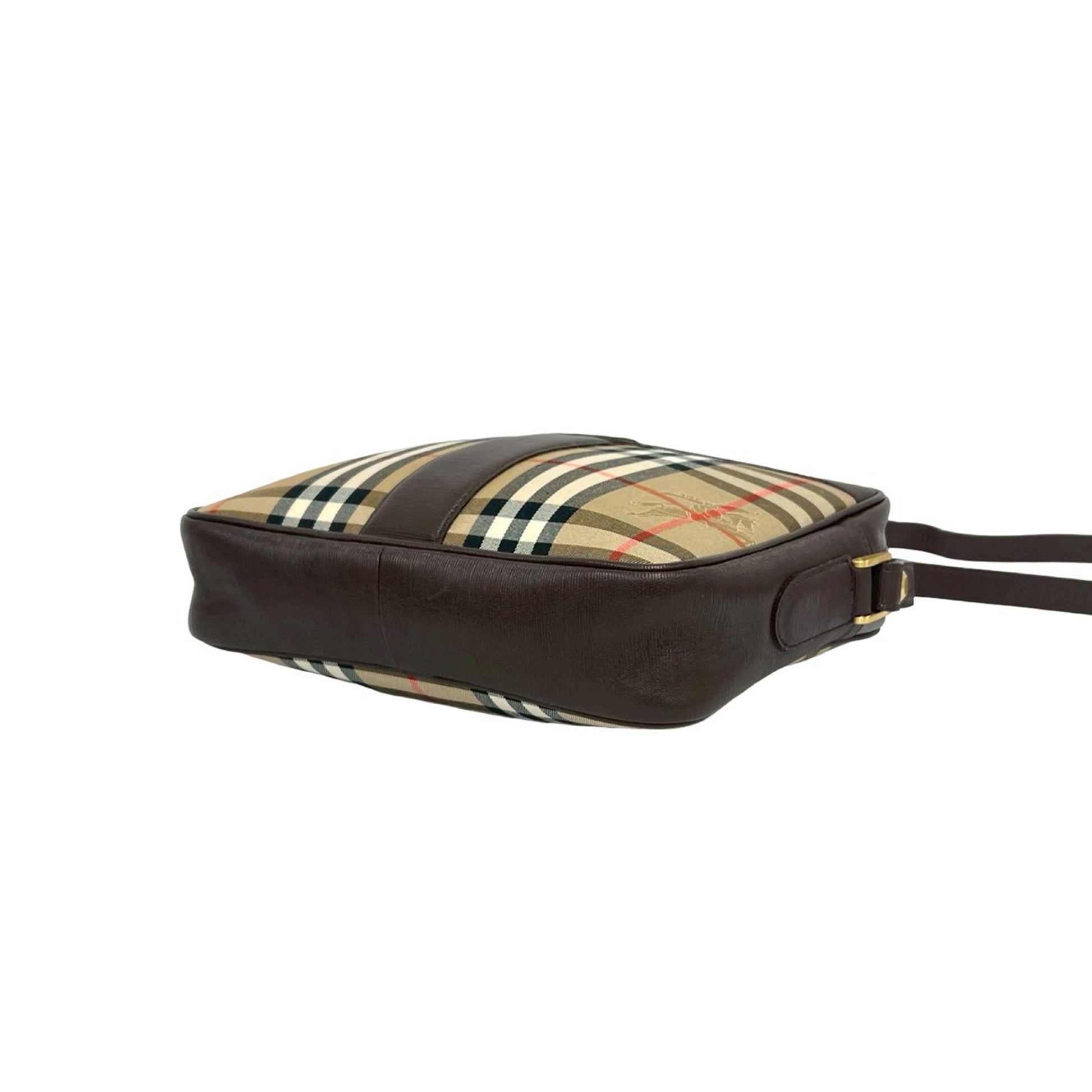 Burberry Haymarket Check Canvas Crossbody