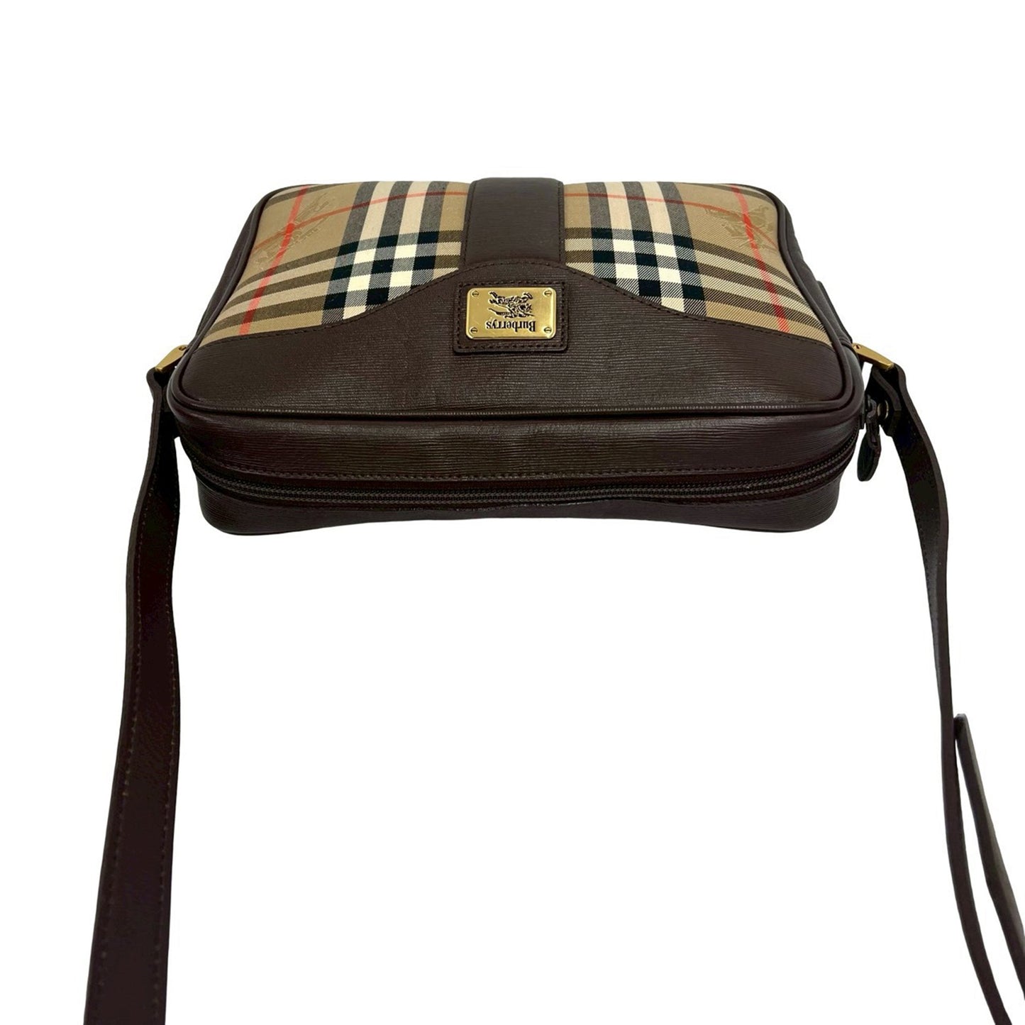 Burberry Haymarket Check Canvas Crossbody