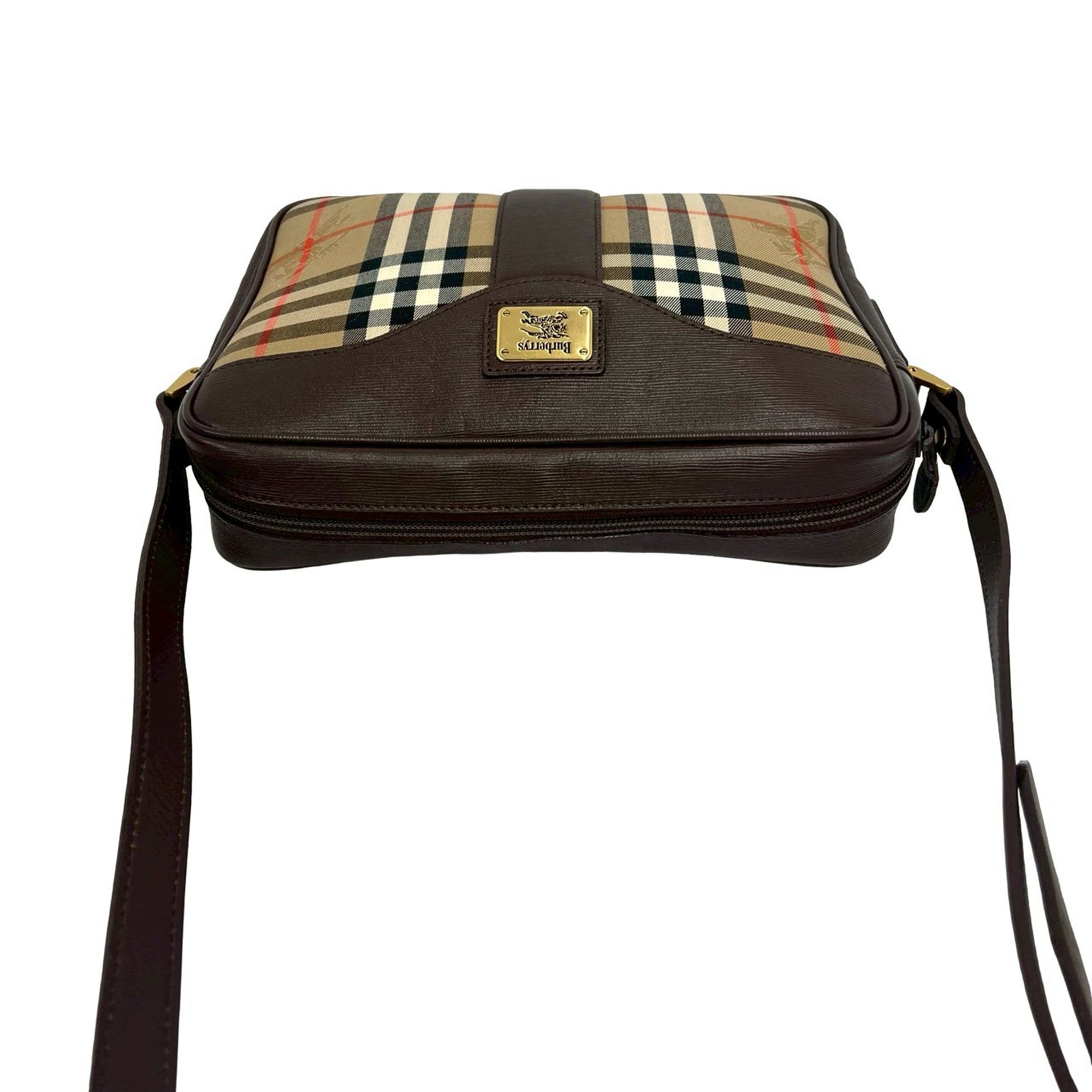 Burberry Haymarket Check Canvas Crossbody