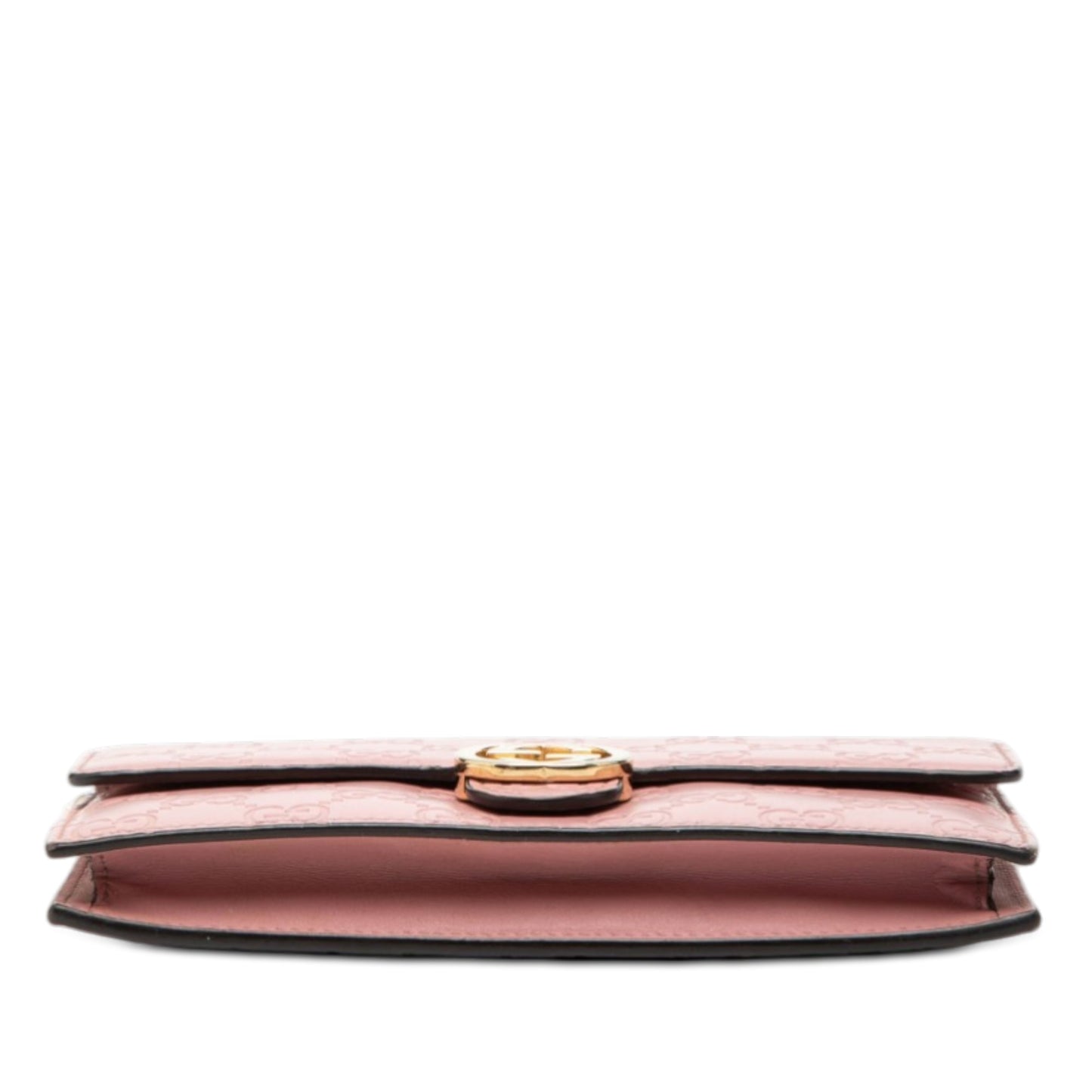 Gucci Guccissima Interlocking G Wallet On Chain
