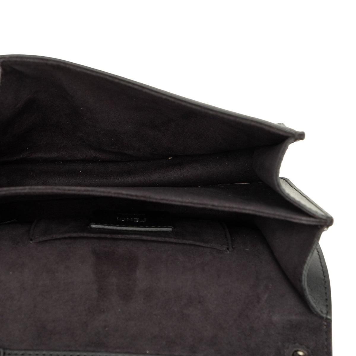 Fendi Small Leather Kan I Crossbody