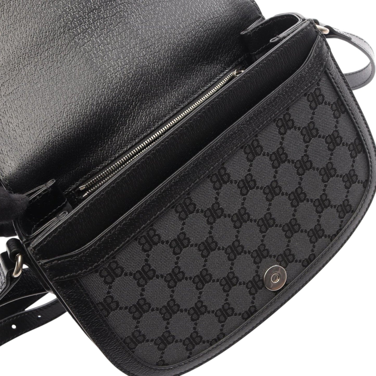 Balenciaga The Hacker Project BB Canvas Web Ophidia Crossbody