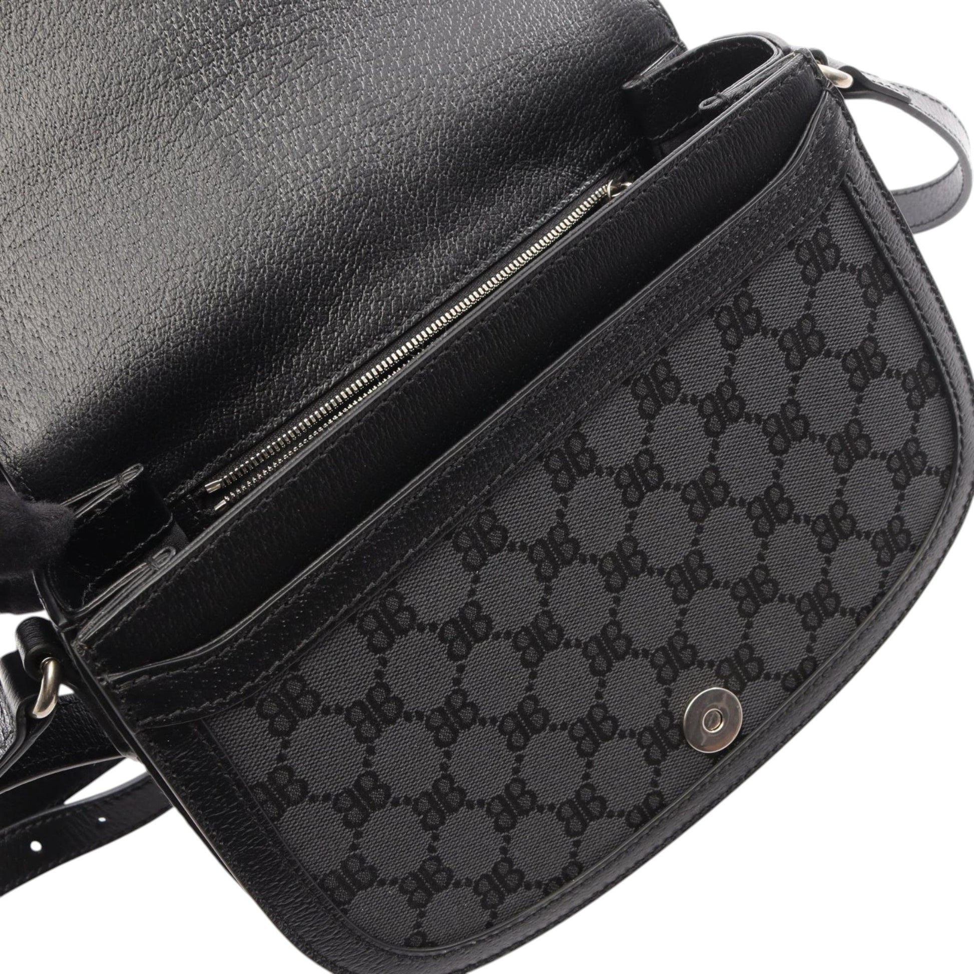 Balenciaga The Hacker Project BB Canvas Web Ophidia Crossbody