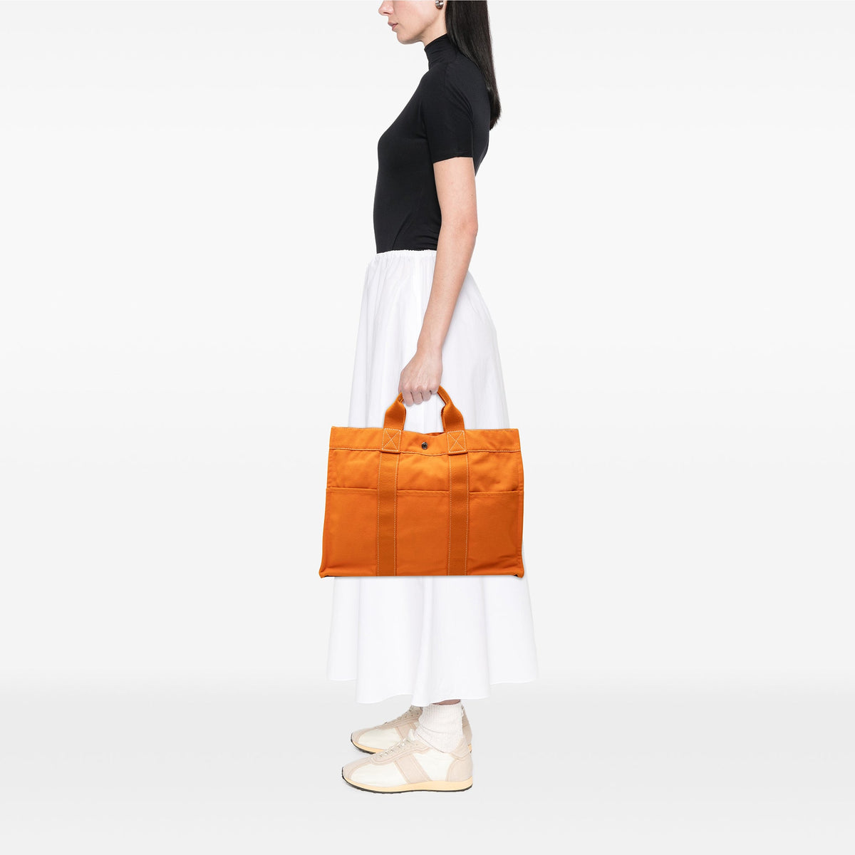 Hermès Canvas Fourre Tout MM