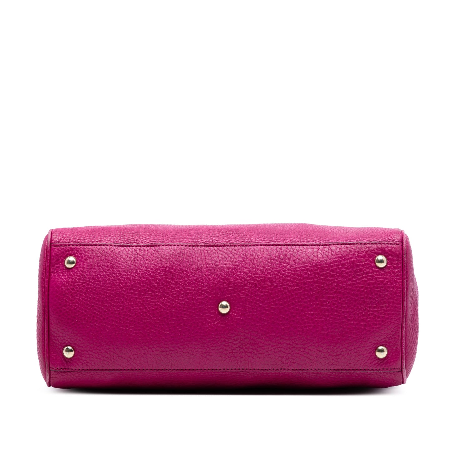 Gucci Medium Calfskin Bamboo Shopper Satchel