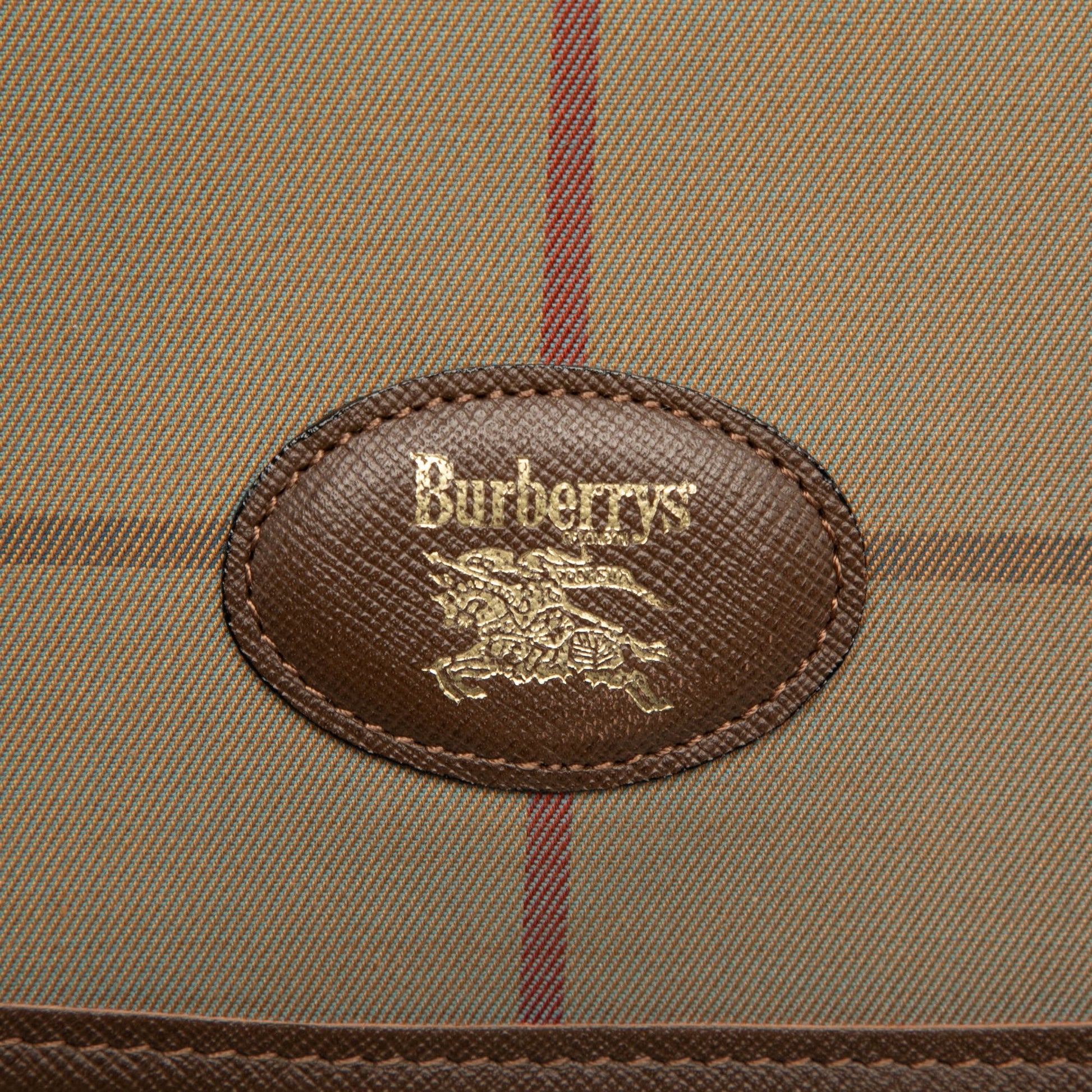 Burberry Vintage Check Canvas Clutch