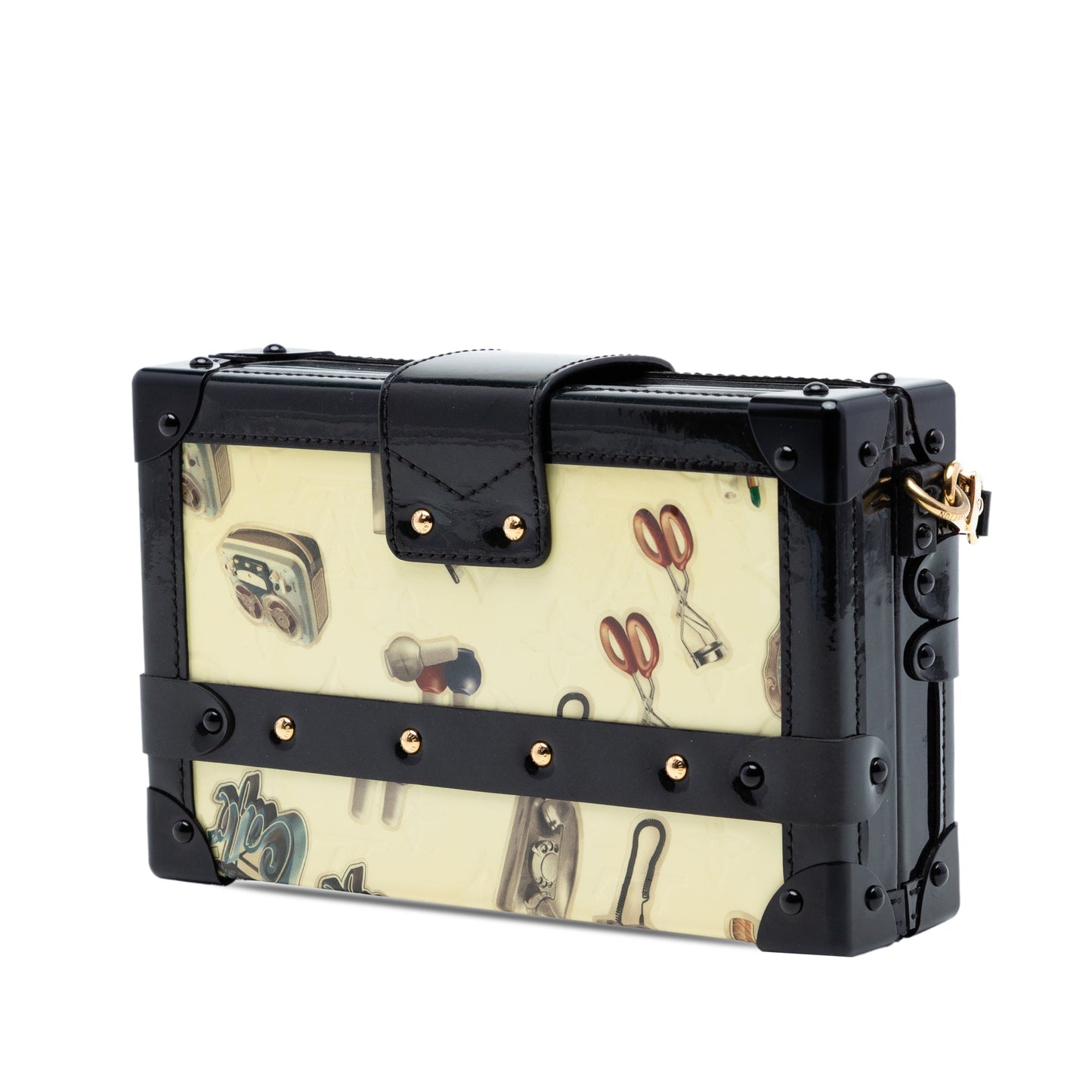Louis Vuitton Monogram Vernis Stickers Petite Malle