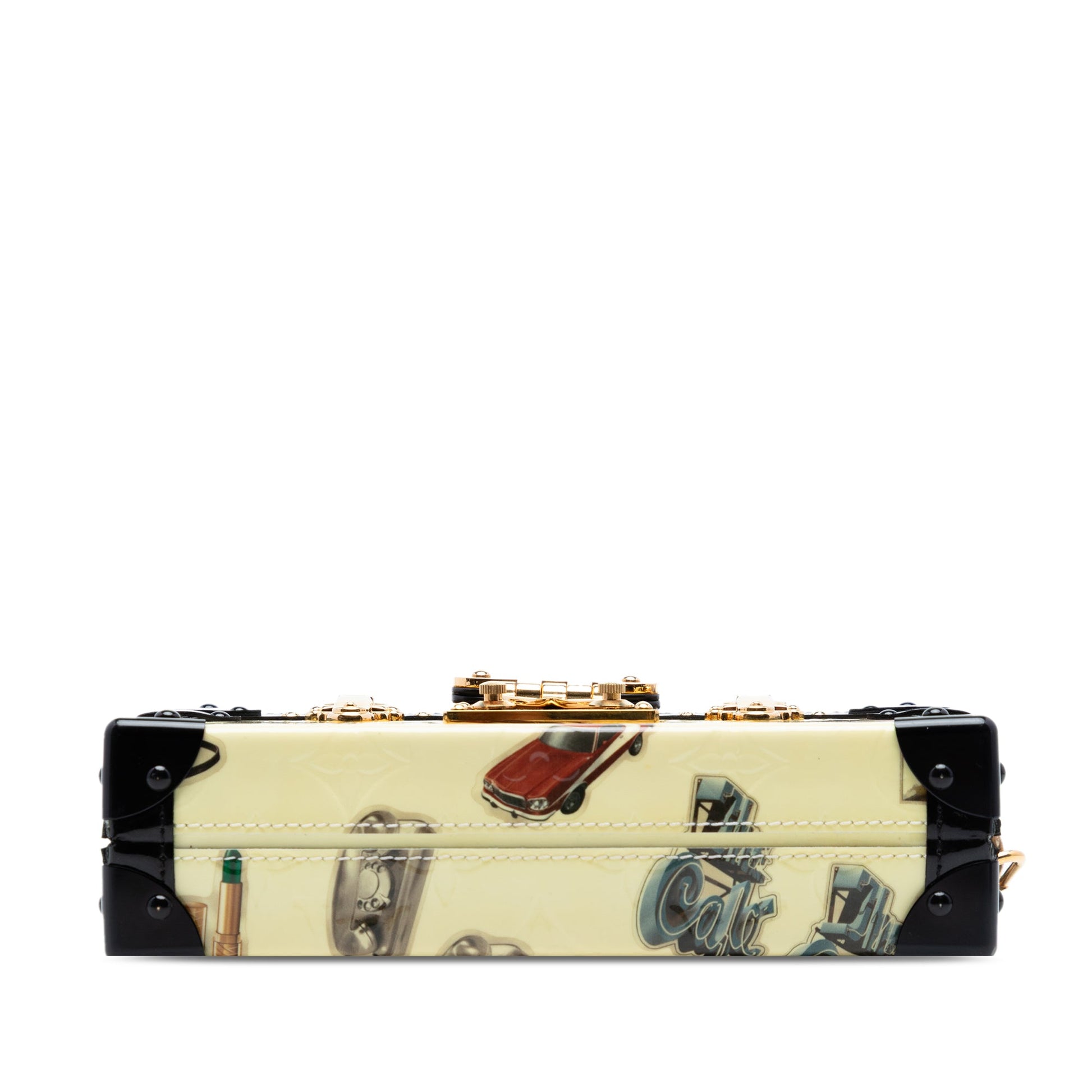Louis Vuitton Monogram Vernis Stickers Petite Malle