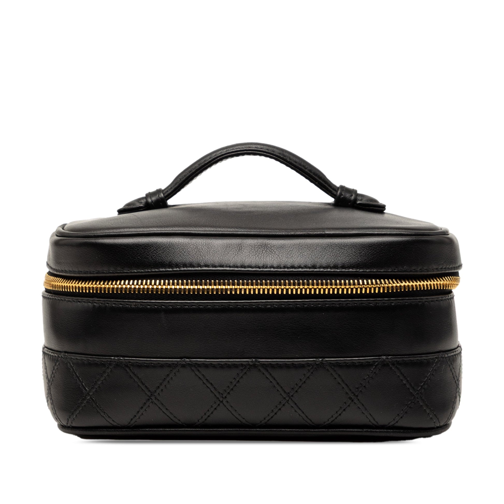 Chanel CC Quilted Lambskin Vanity Bag