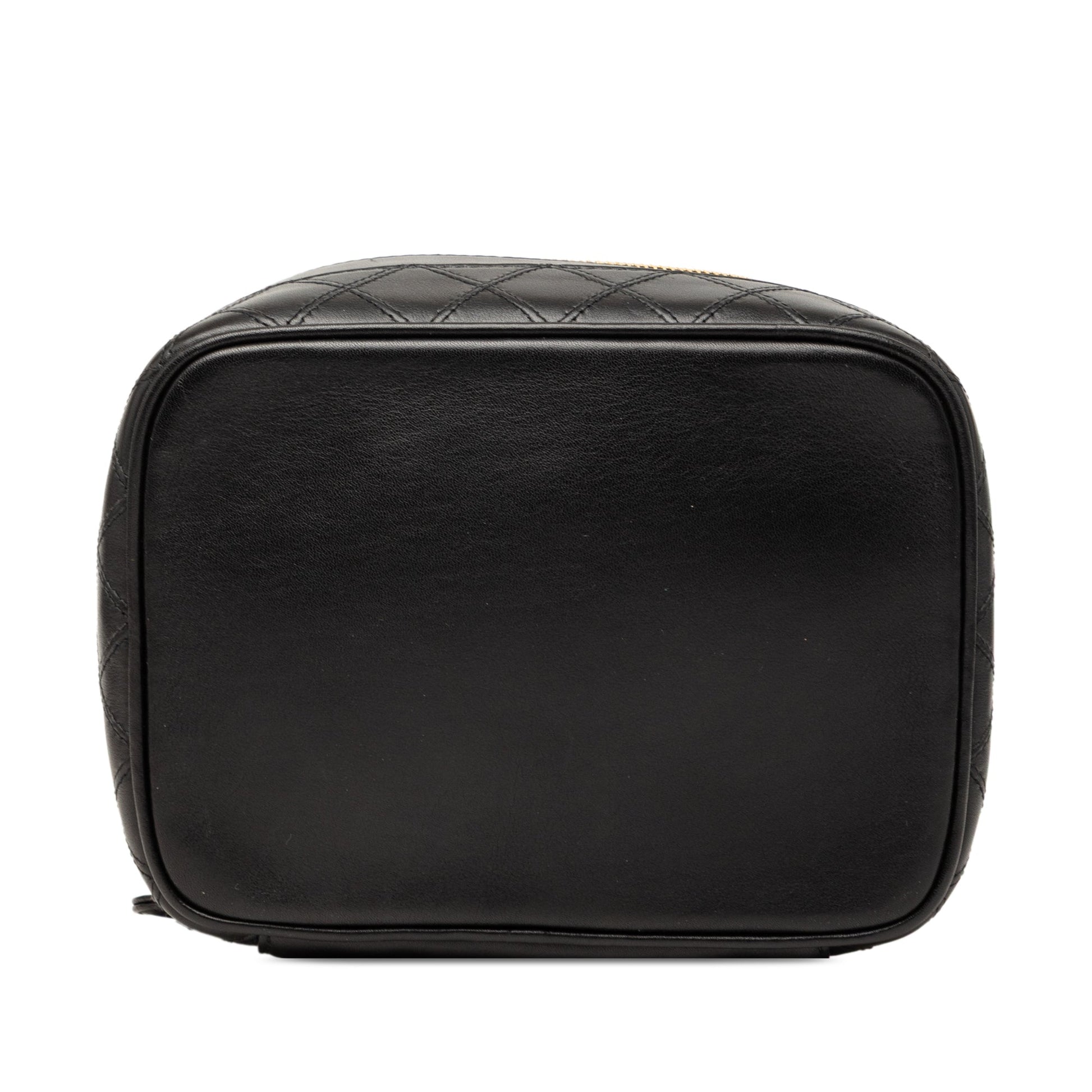 Chanel CC Quilted Lambskin Vanity Bag