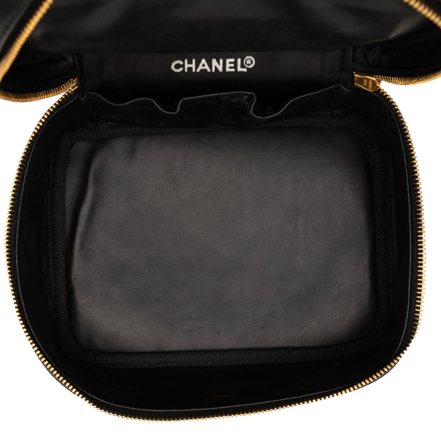 Chanel CC Quilted Lambskin Vanity Bag