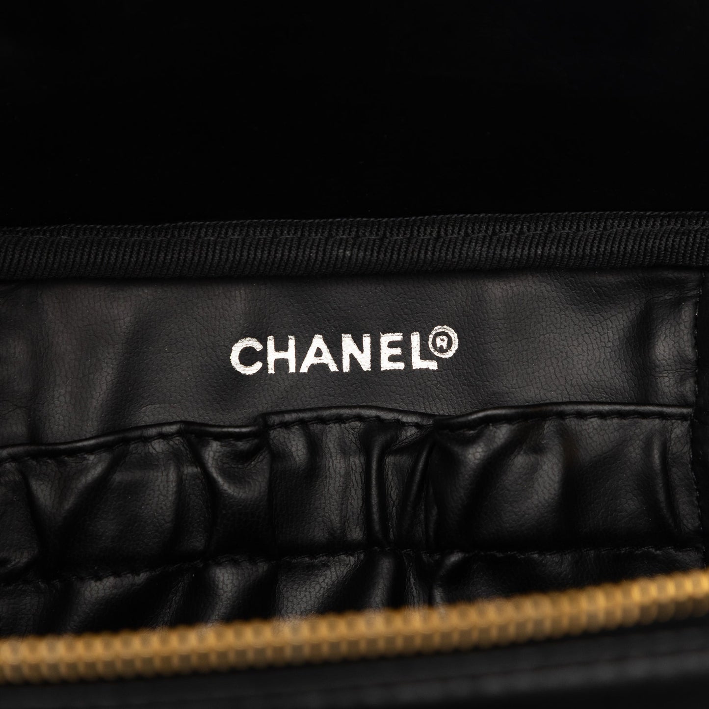 Chanel CC Quilted Lambskin Vanity Bag