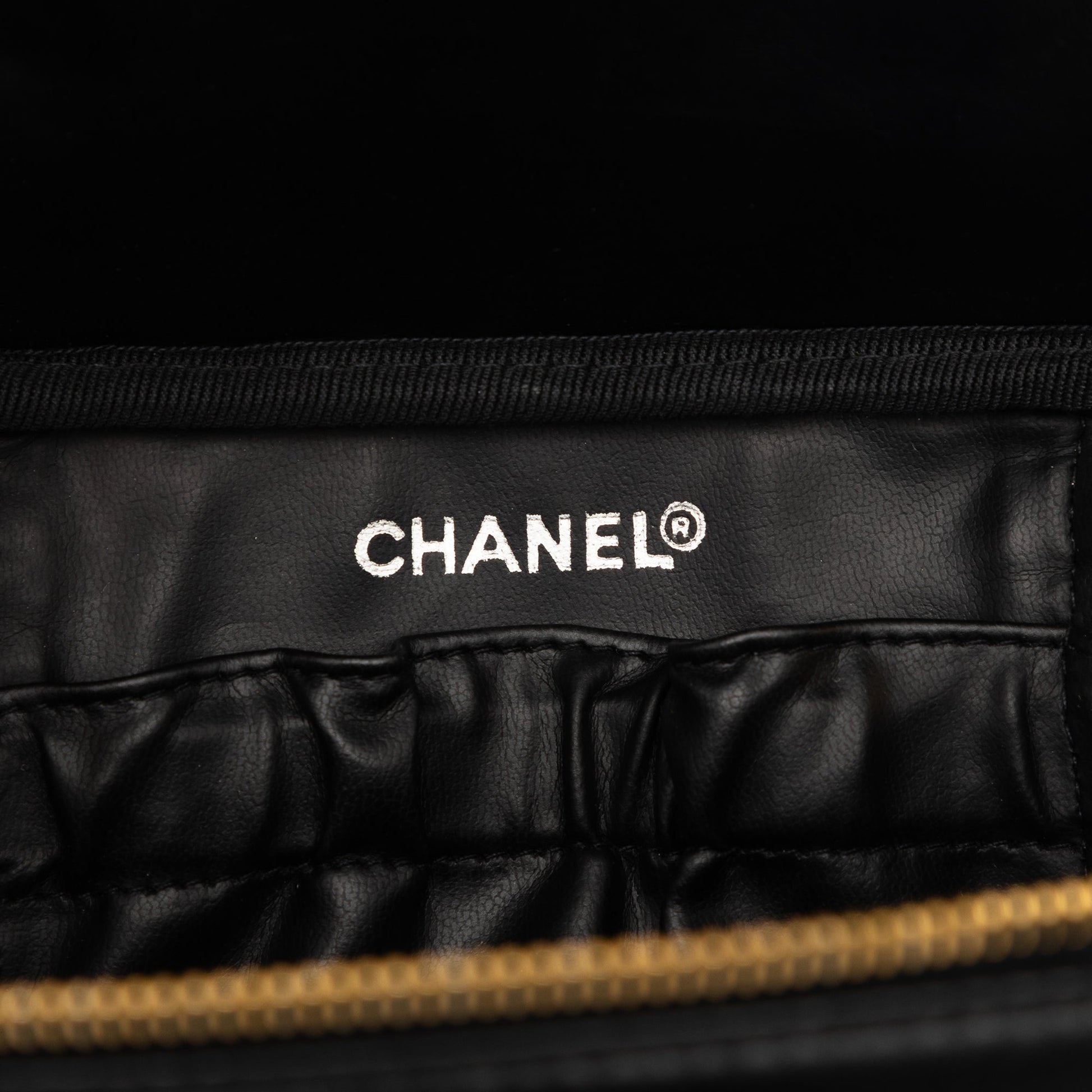 Chanel CC Quilted Lambskin Vanity Bag