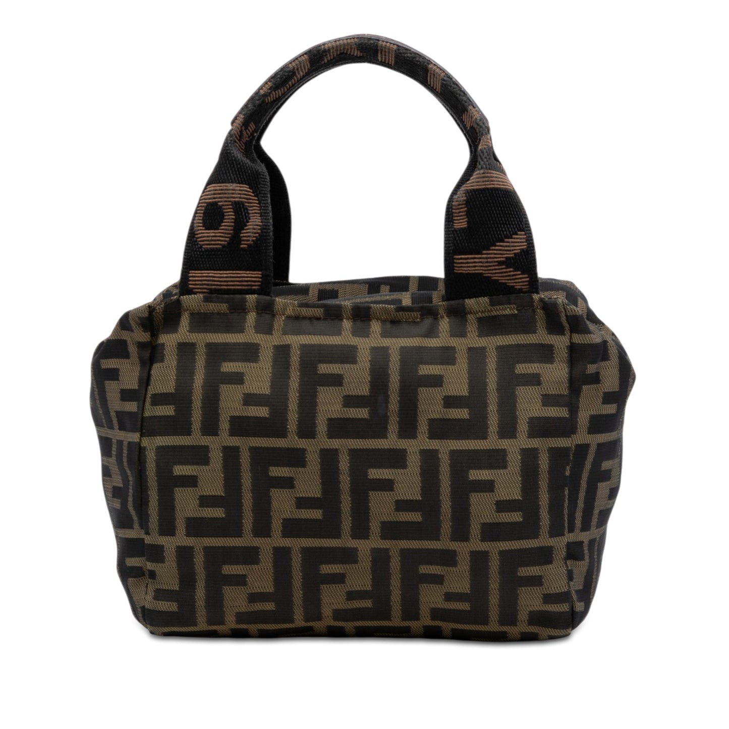 Fendi Mini Zucca Canvas Handbag