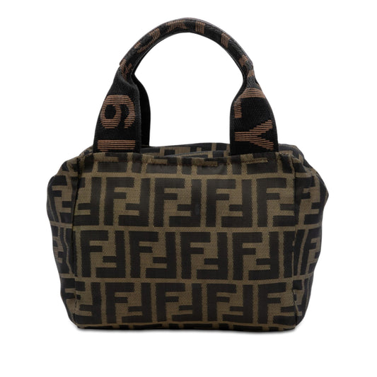 Fendi Mini Zucca Canvas Handbag