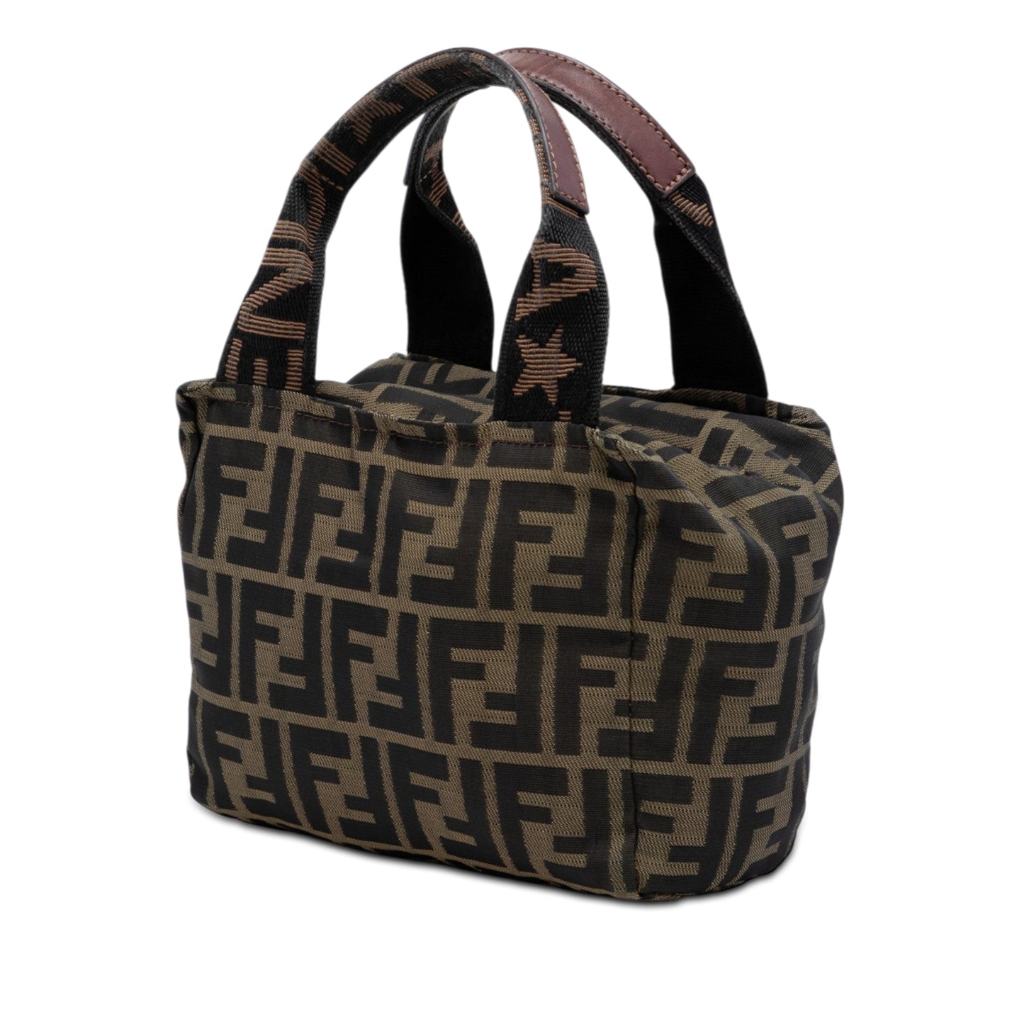 Fendi Mini Zucca Canvas Handbag