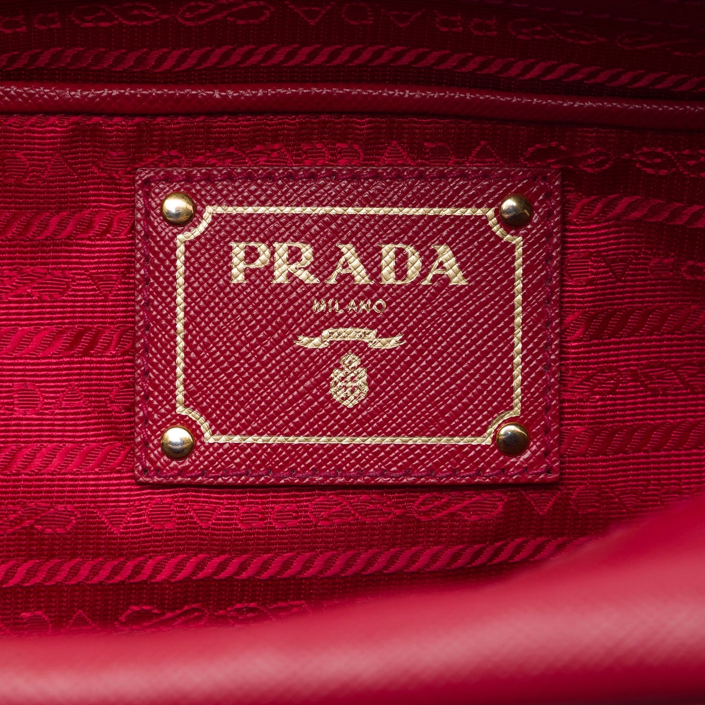 Prada Small Saffiano Square Bauletto Satchel