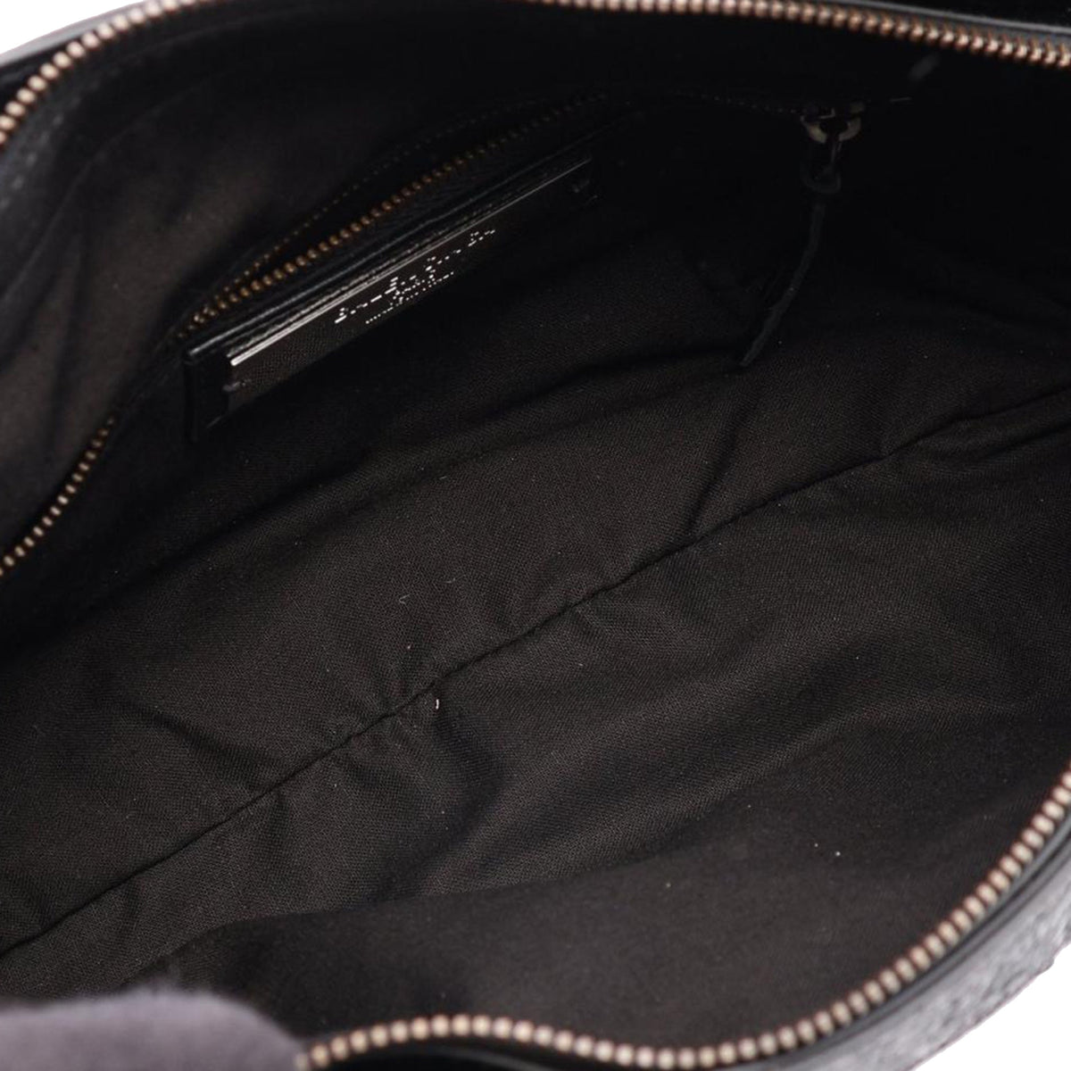 Balenciaga Lambskin Motocross Classic First Satchel — Black