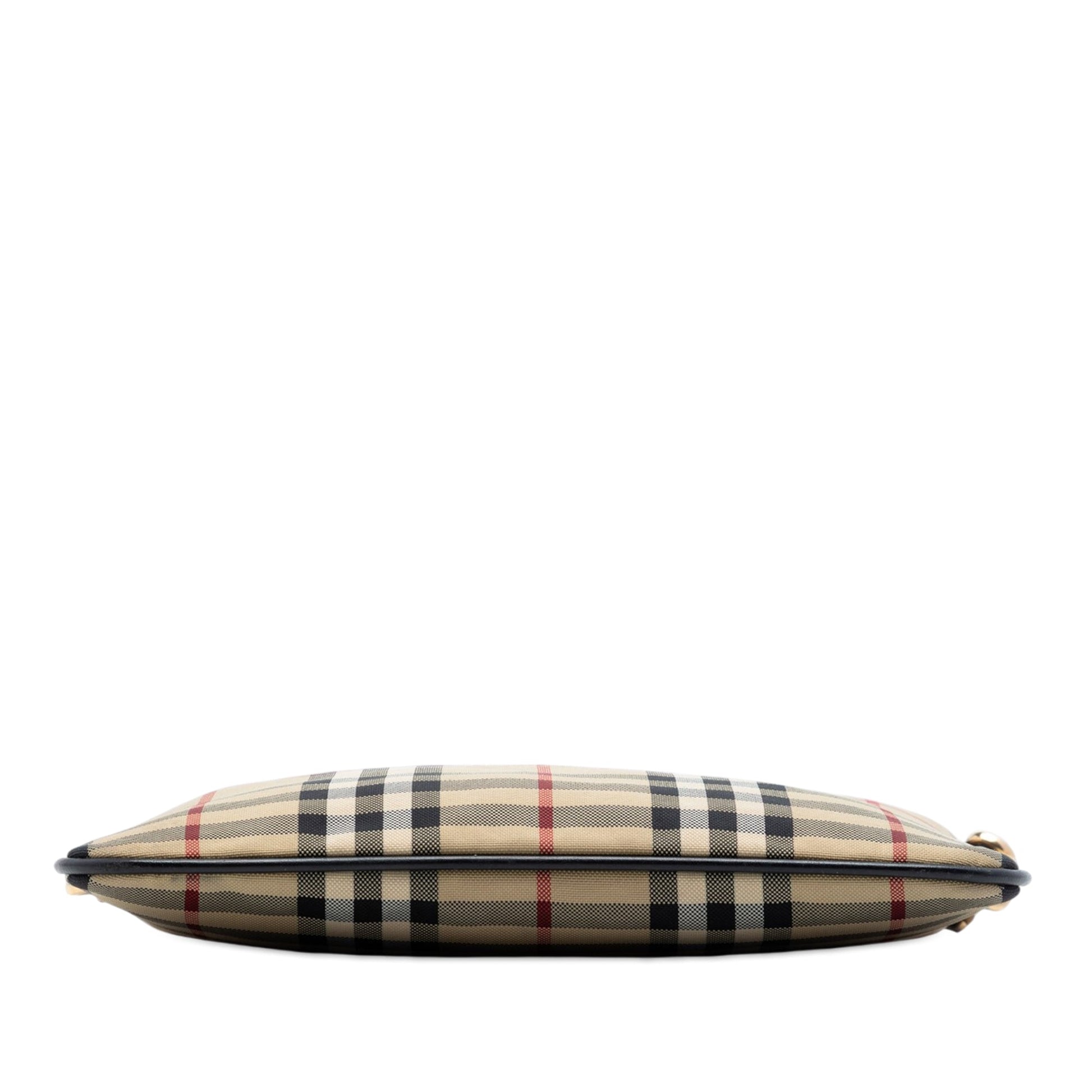 Burberry Haymarket Check Canvas Peyton Crossbody