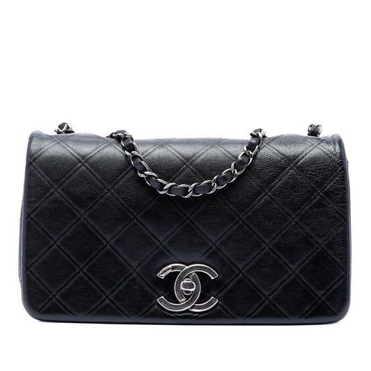 Chanel Medium Diamond Embossed Calfskin New Chic Flap