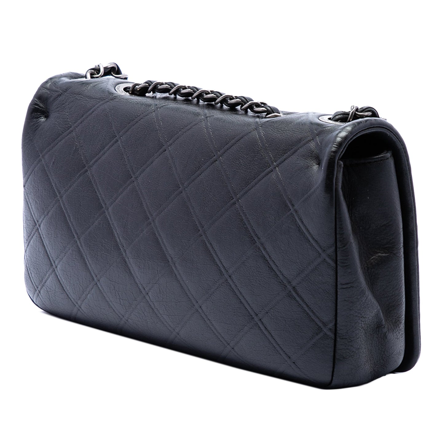 Chanel Medium Diamond Embossed Calfskin New Chic Flap