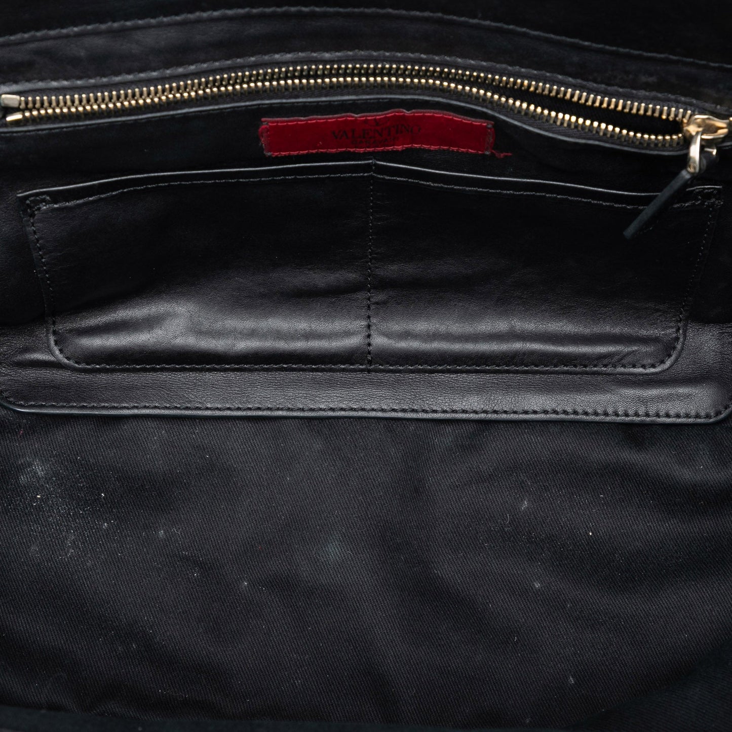 Valentino Medium Leather Rockstud Trapeze Satchel