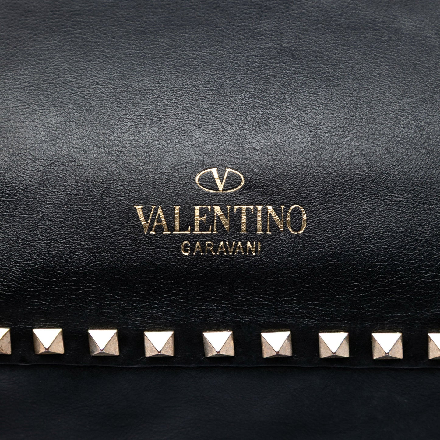 Valentino Medium Leather Rockstud Trapeze Satchel