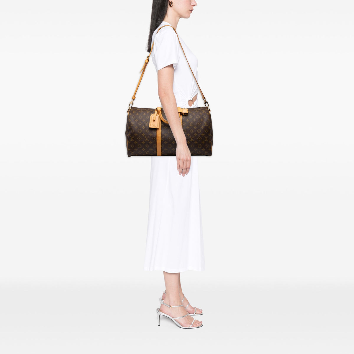 Louis Vuitton Monogram Keepall Bandouliere 45 — Brown