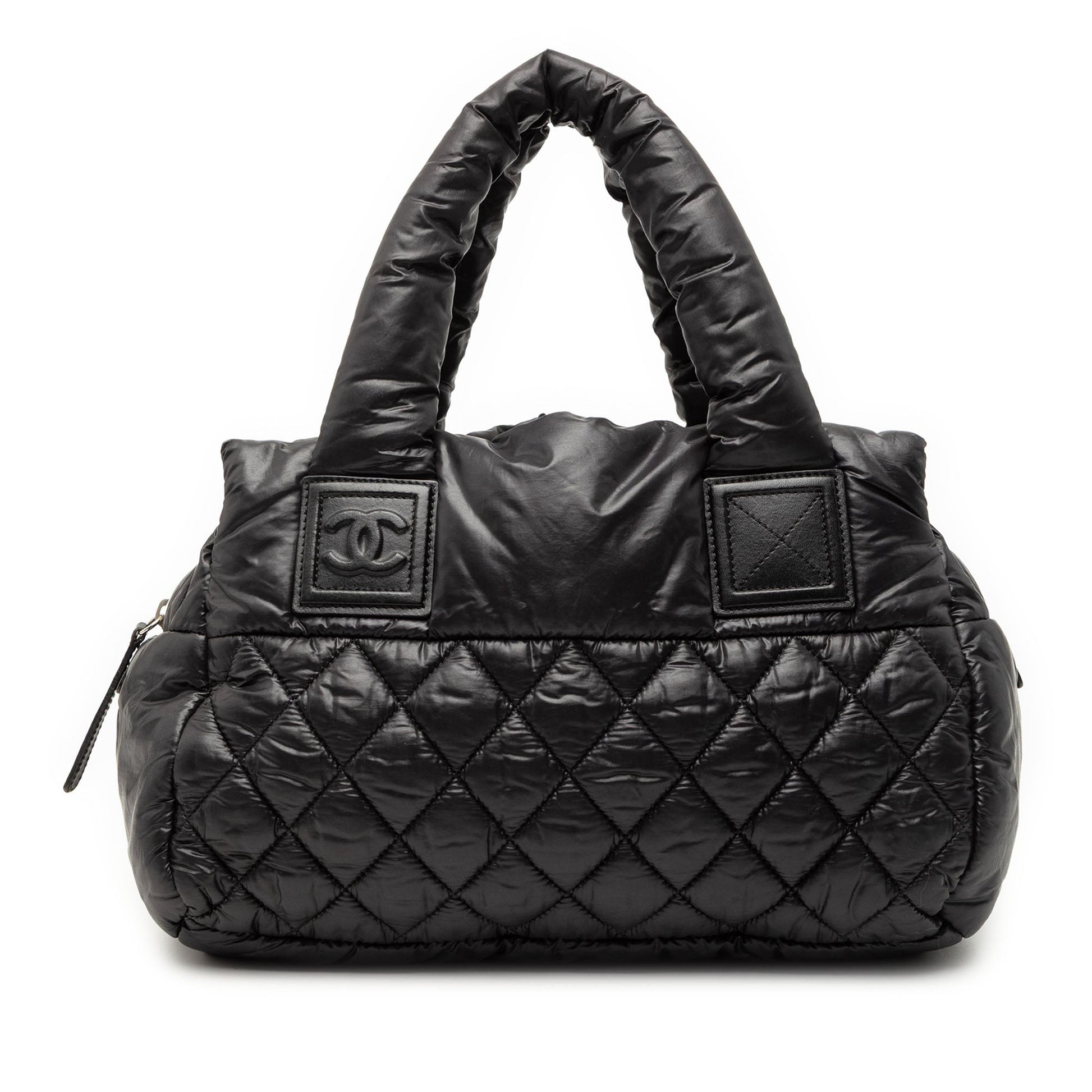 Chanel Small Quilted Nylon Coco Cocoon Tote