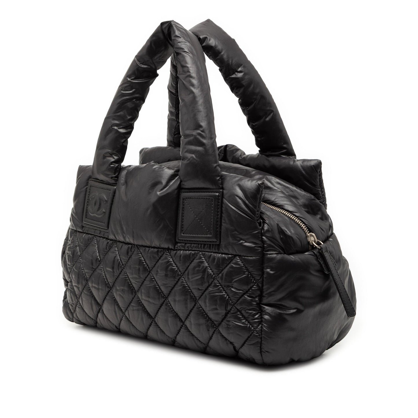 Chanel Small Quilted Nylon Coco Cocoon Tote