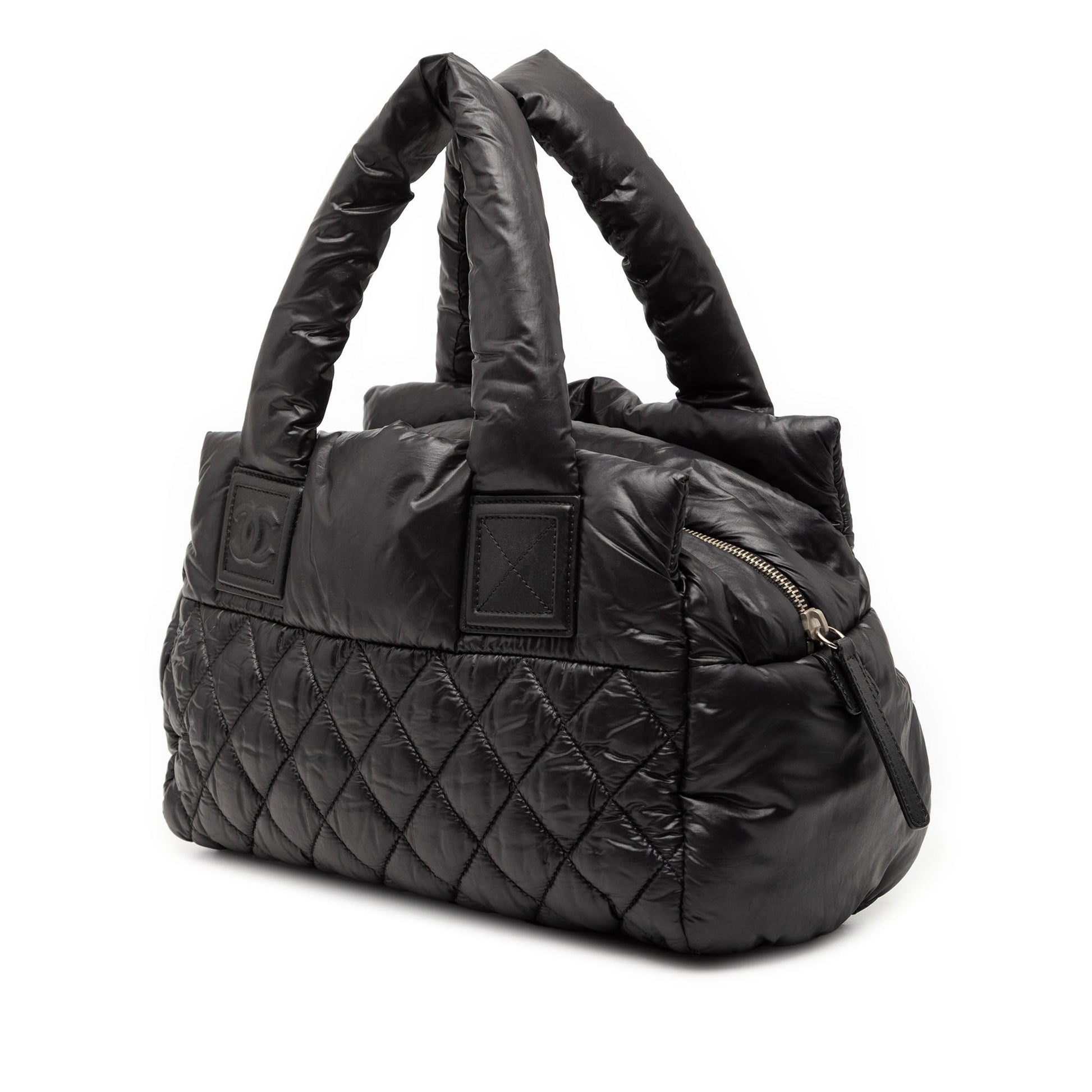 Chanel Small Quilted Nylon Coco Cocoon Tote