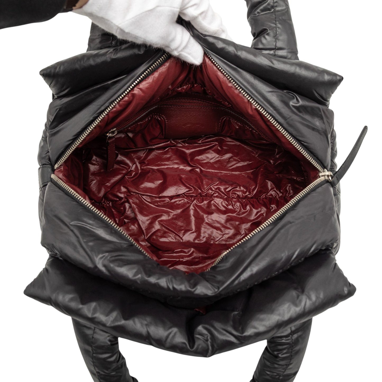 Chanel Small Quilted Nylon Coco Cocoon Tote