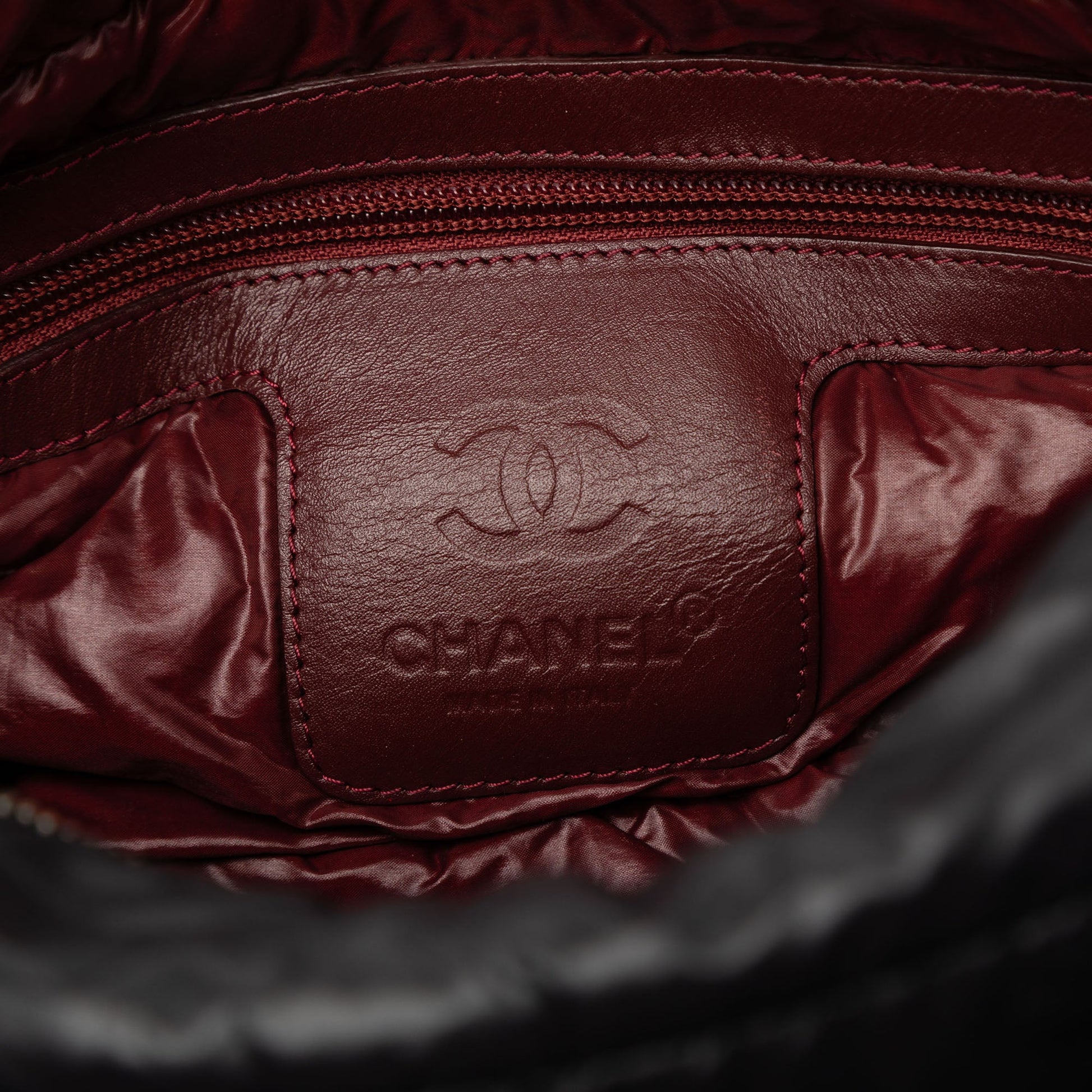 Chanel Small Quilted Nylon Coco Cocoon Tote