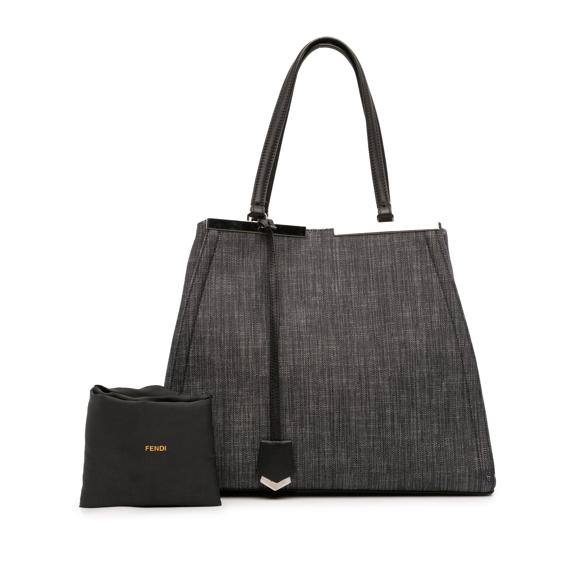 Fendi Denim 3Jours Tote