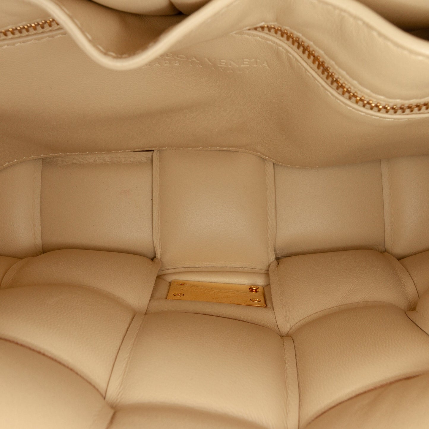 Bottega Veneta Nappa Intrecciato Padded Chain Cassette Satchel
