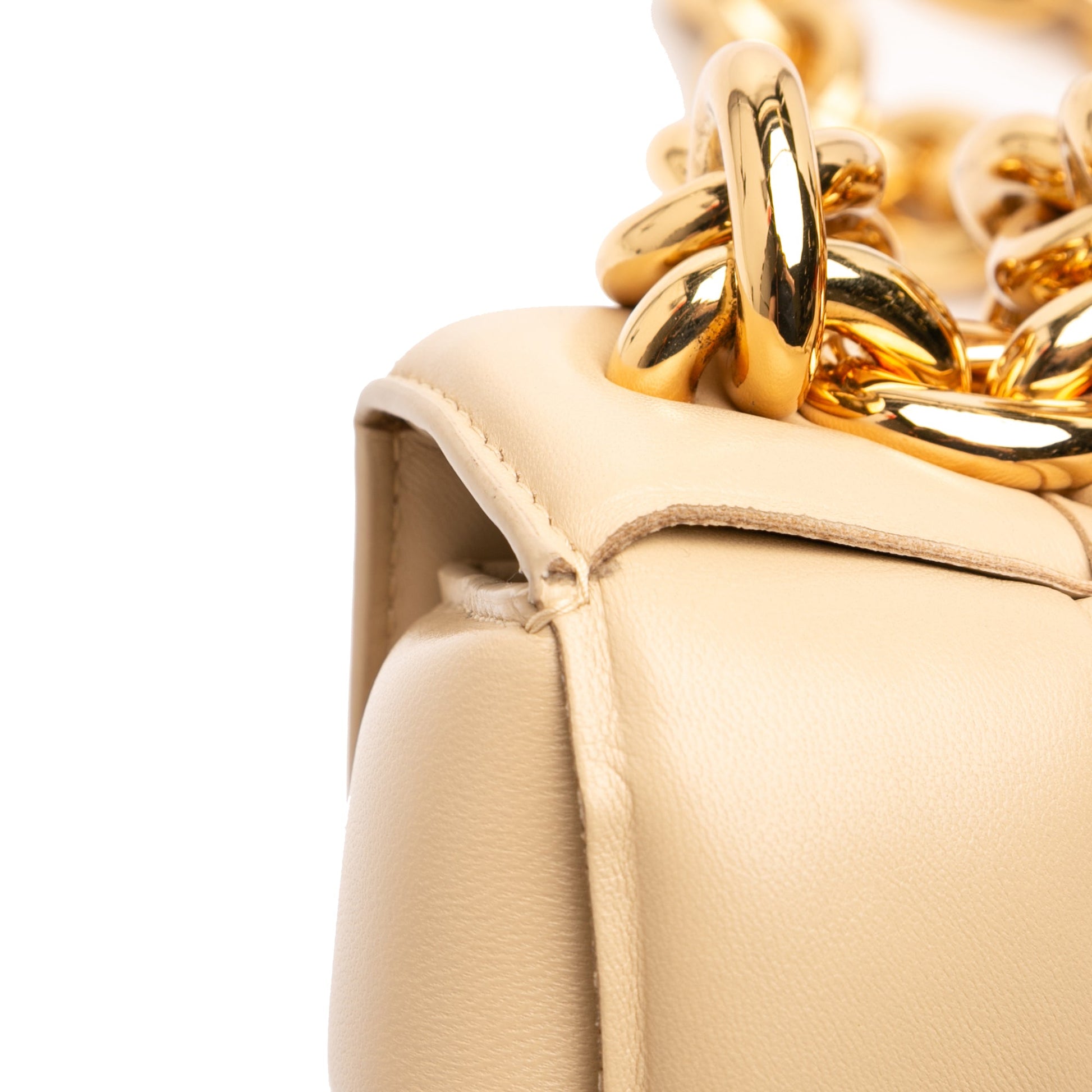 Bottega Veneta Nappa Intrecciato Padded Chain Cassette Satchel