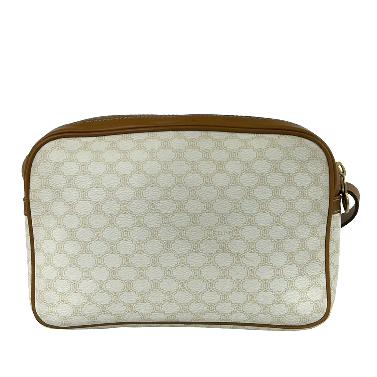 Celine Triomphe Coated Canvas Crossbody