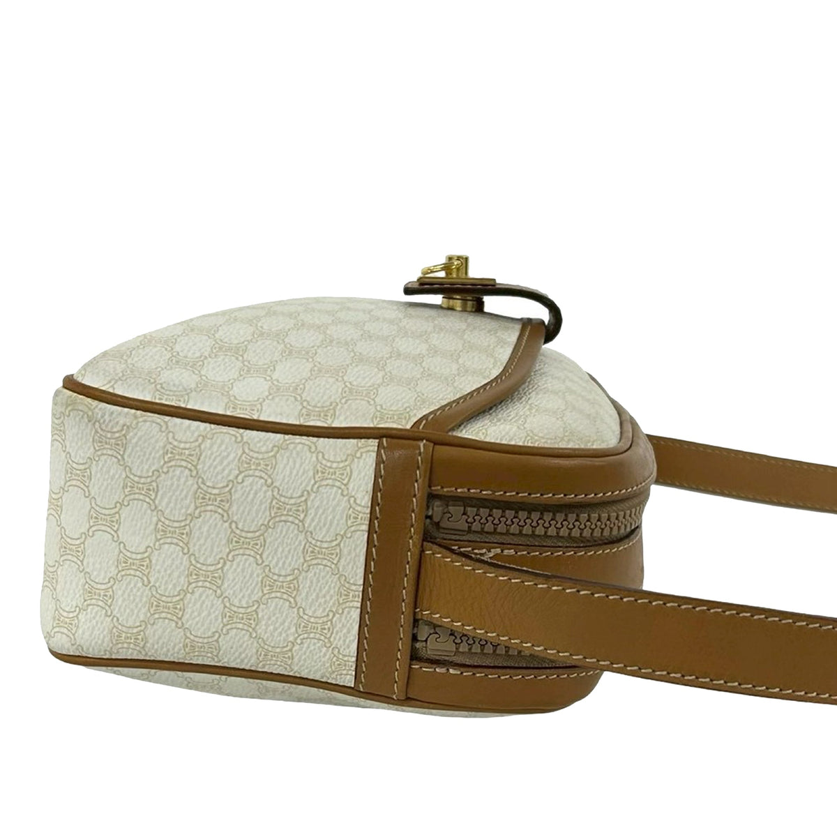 Celine Triomphe Coated Canvas Crossbody