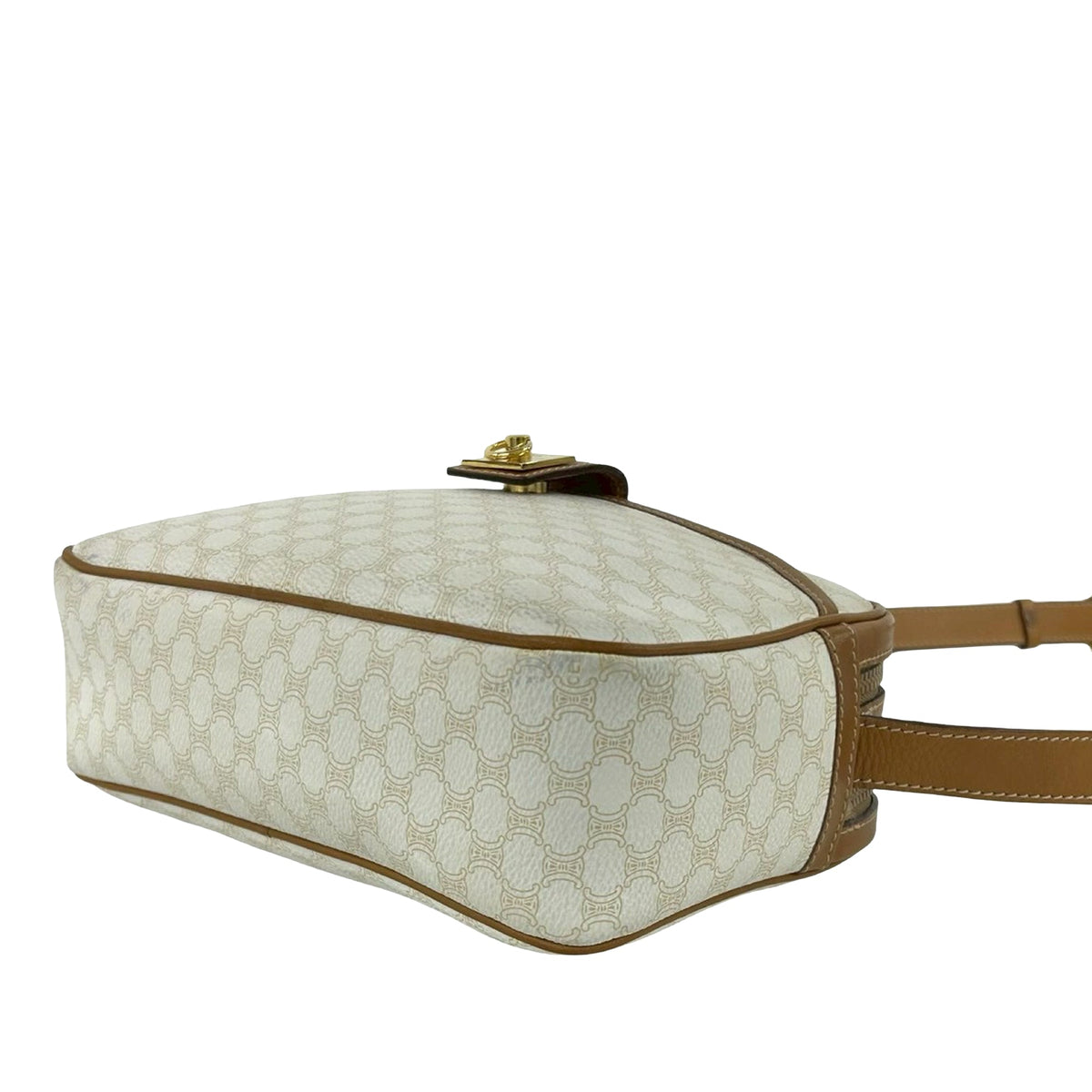 Celine Triomphe Coated Canvas Crossbody