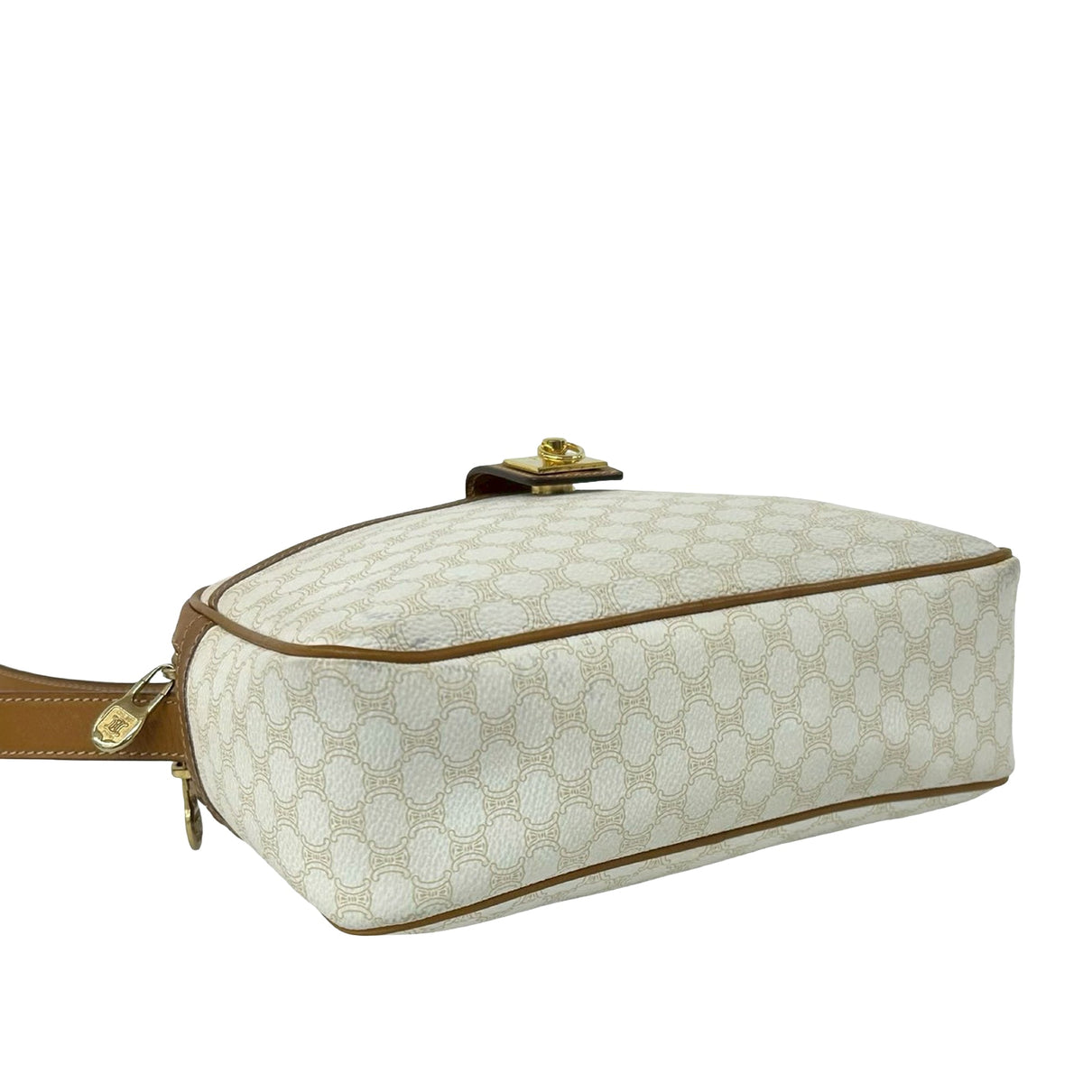 Celine Triomphe Coated Canvas Crossbody