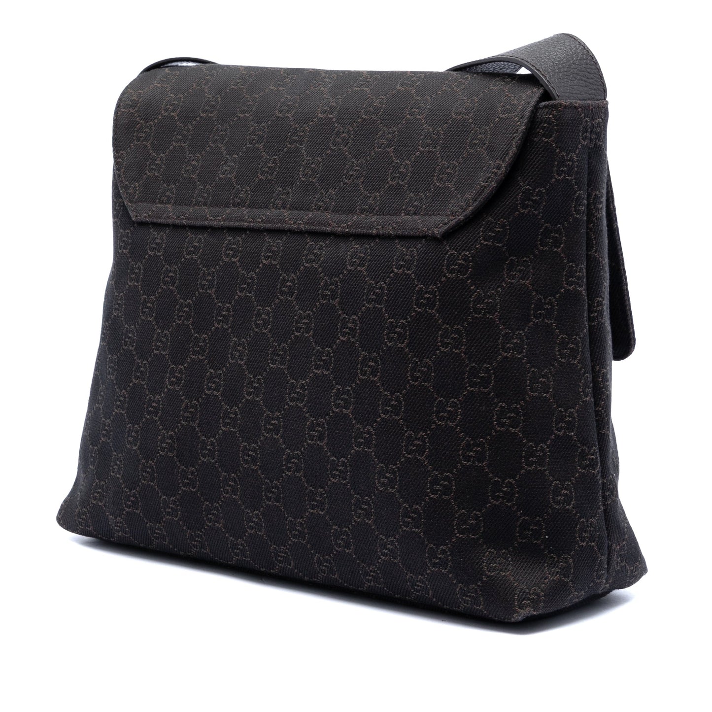 GG Denim Messenger Bag