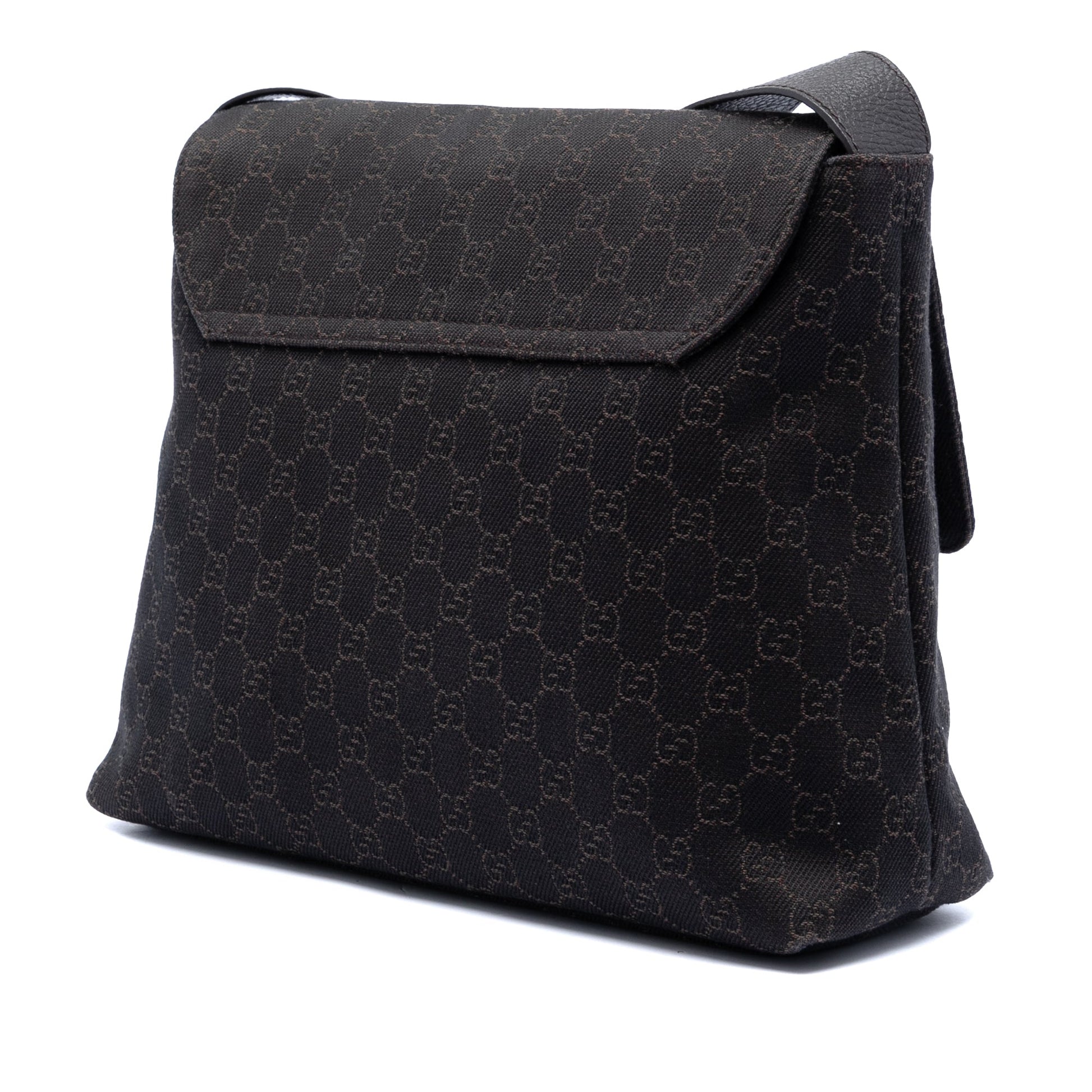 GG Denim Messenger Bag