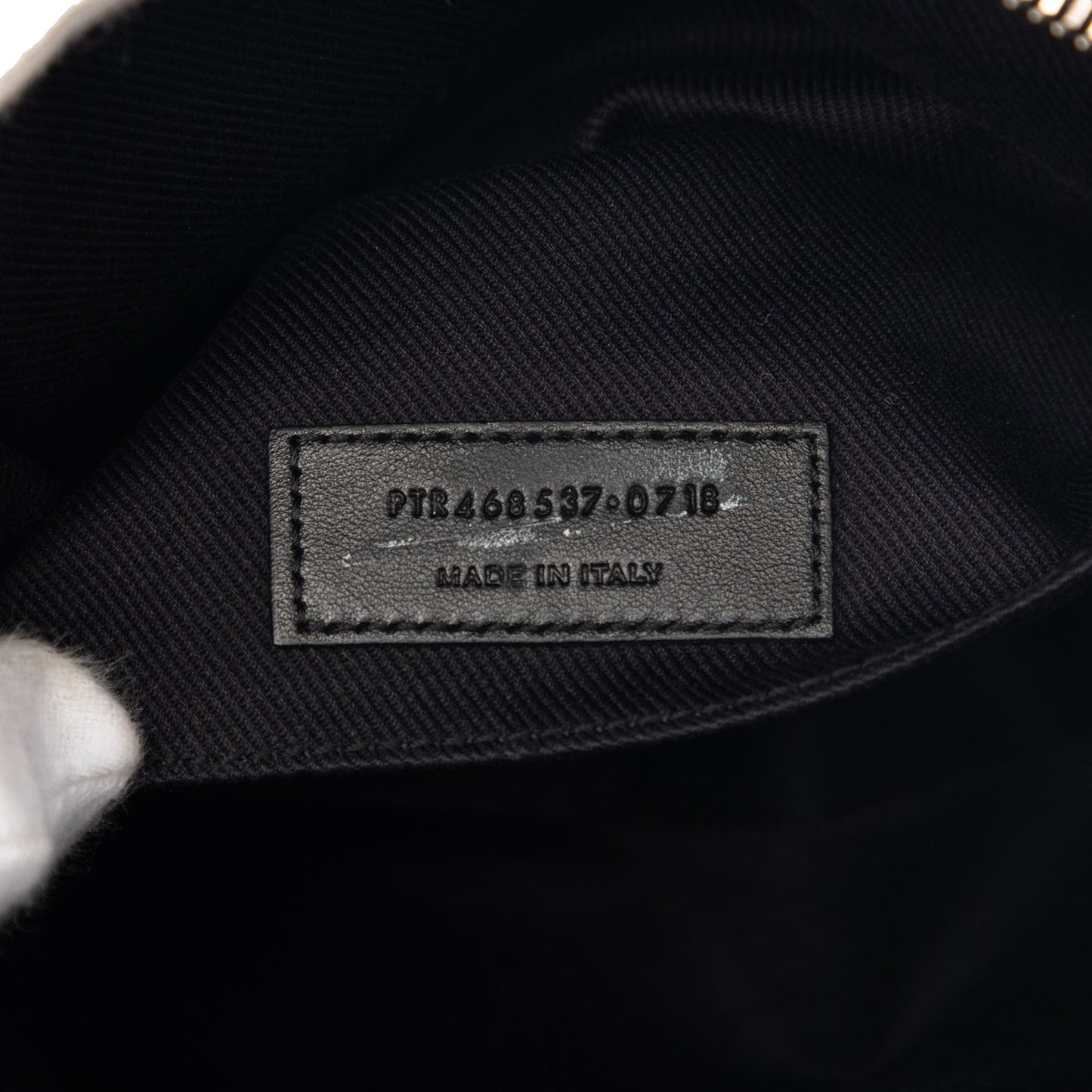 Saint Laurent Woven Raffia and Leather Lou Camera Bag