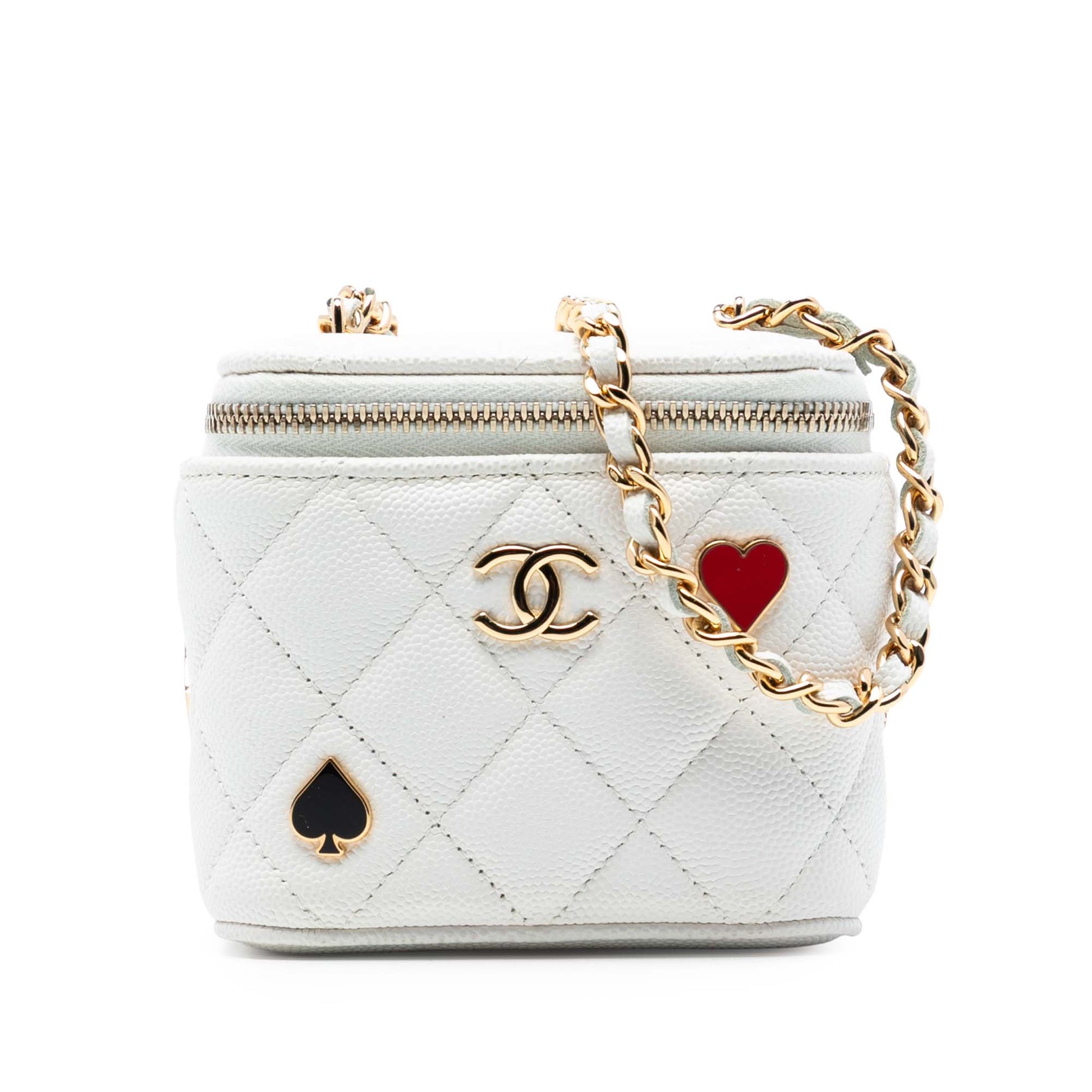 Chanel Mini Caviar Coco Casino Vanity Case
