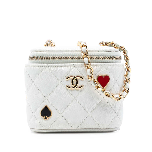 Chanel Mini Caviar Coco Casino Vanity Case