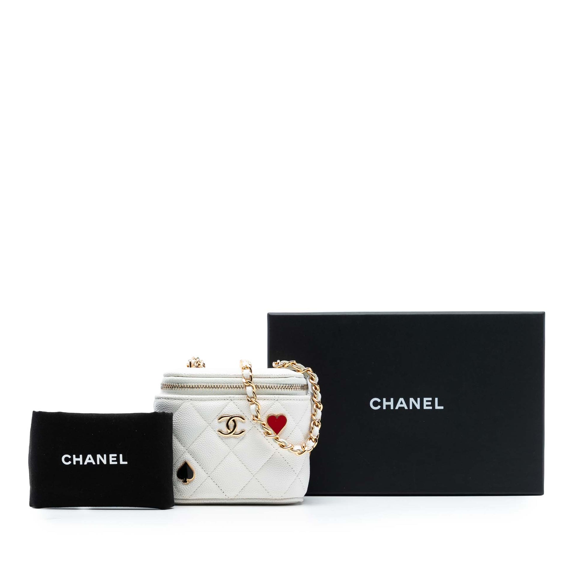 Chanel Mini Caviar Coco Casino Vanity Case