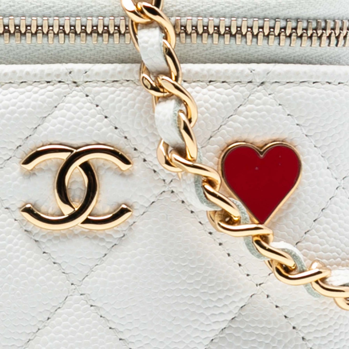 Chanel Mini Caviar Coco Casino Vanity Case