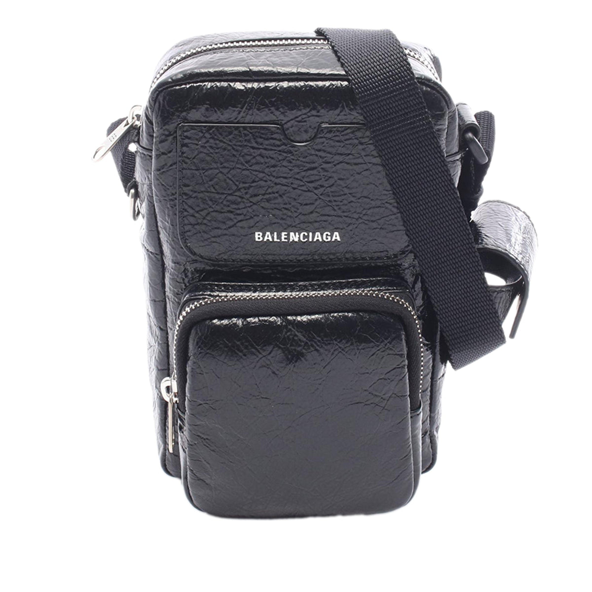 Balenciaga Lambskin Superbusy Vertical Crossbody