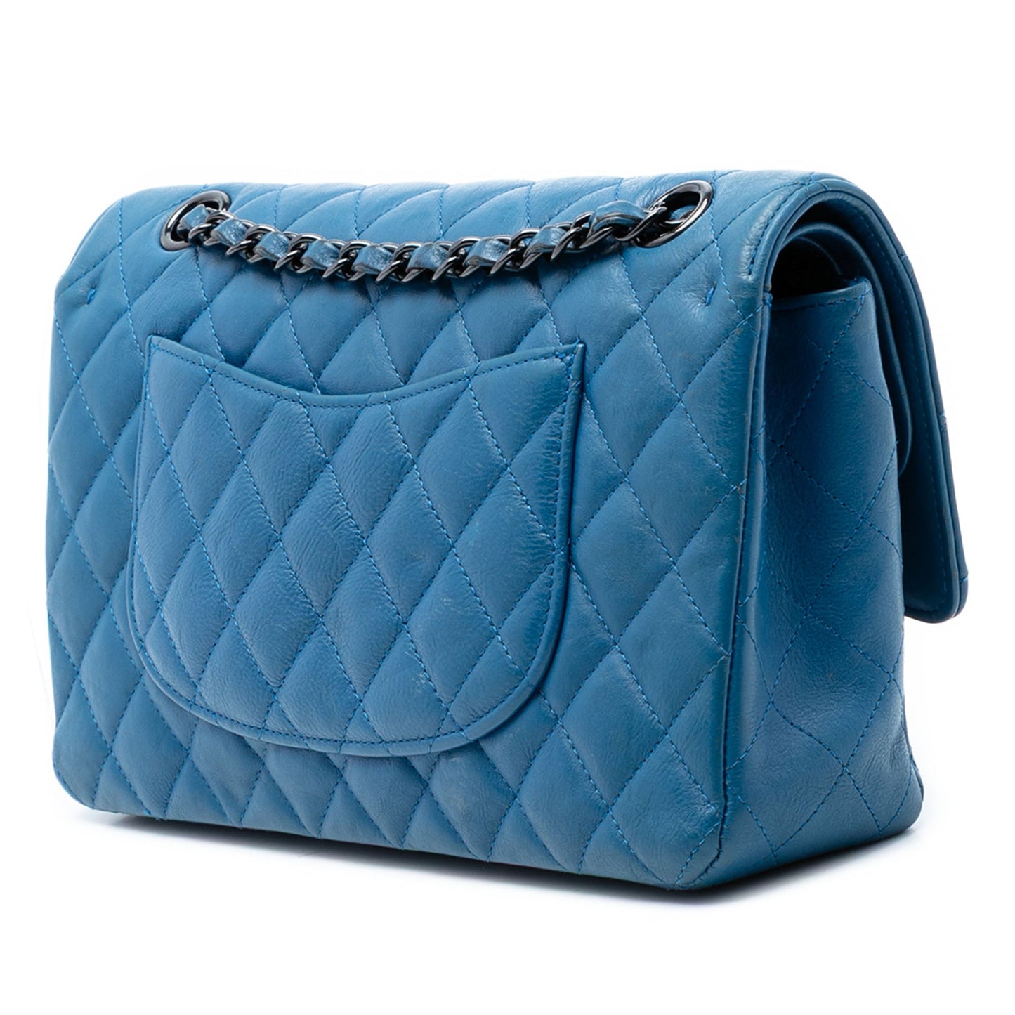 Medium Classic Calfskin Double Flap